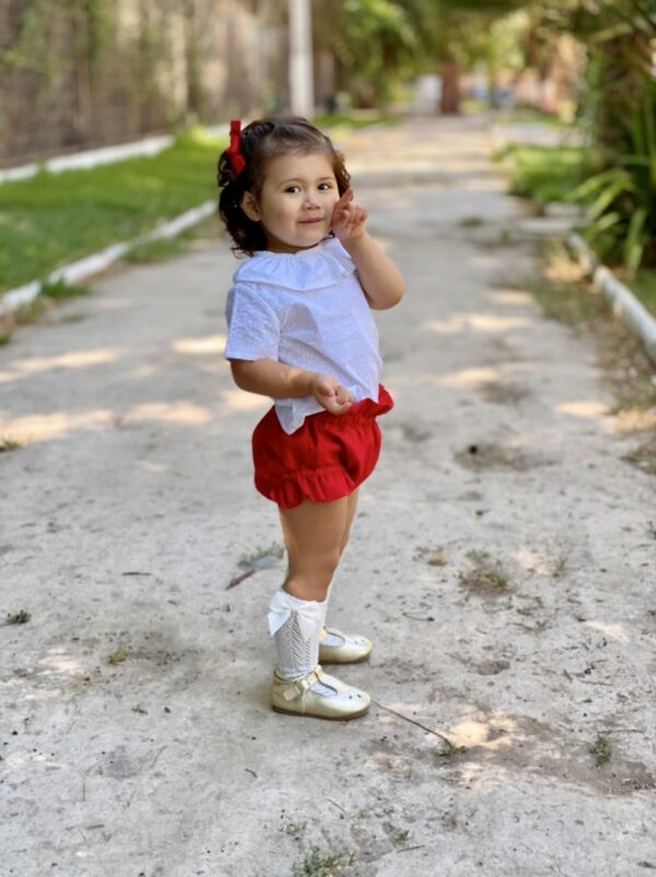 Blusa Roble, Ramitas Marfil - Imagen 5
