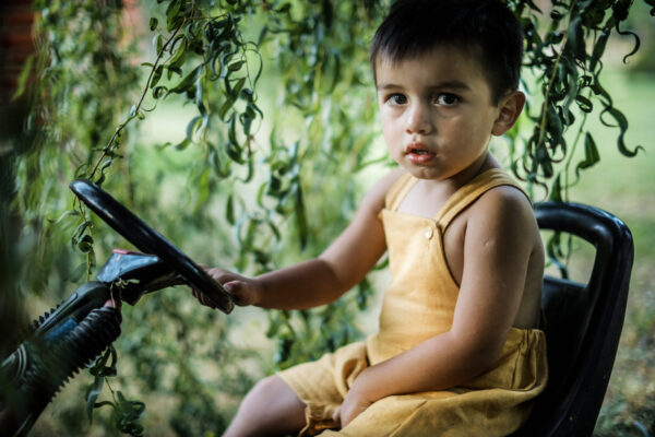 Jardinera Castaño Lino Mostaza - Imagen 11