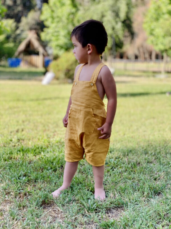 Jardinera Castaño Lino Mostaza - Imagen 6