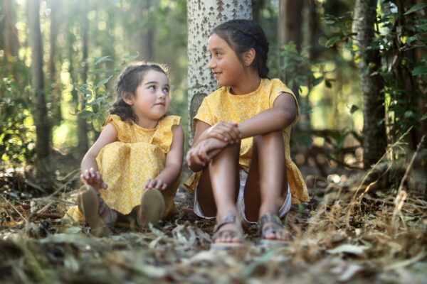 Vestido Alerce Mostaza Flores - Imagen 16
