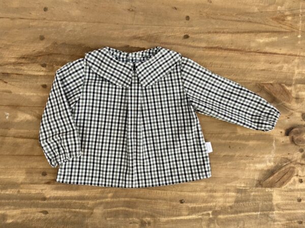 Camisa bebe, leñadora verde - Imagen 3