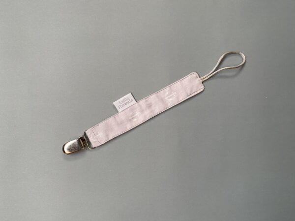 Porta Chupete Gris anclas - Imagen 2