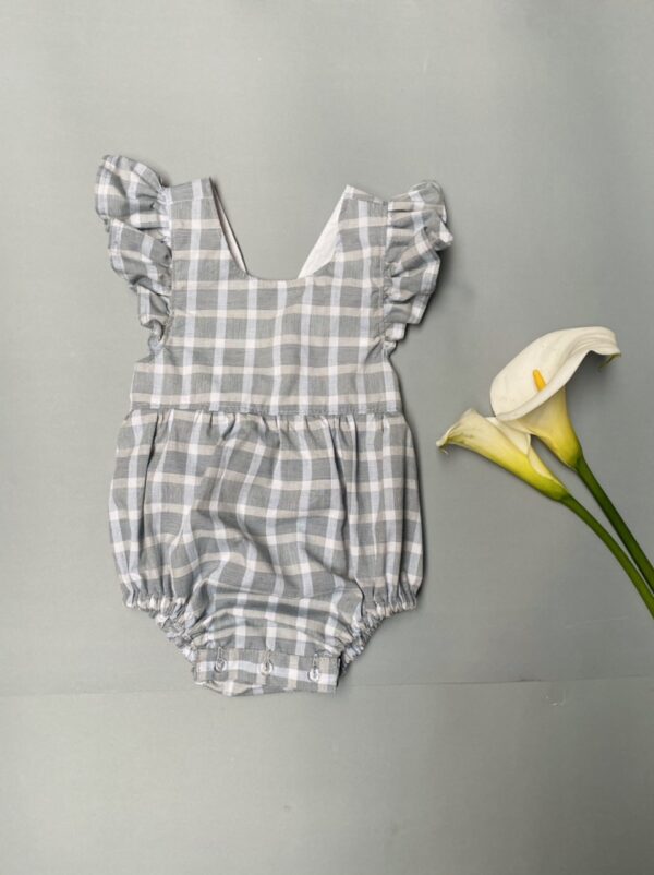 Enterito Lirio, cuadrillé celeste - Imagen 5