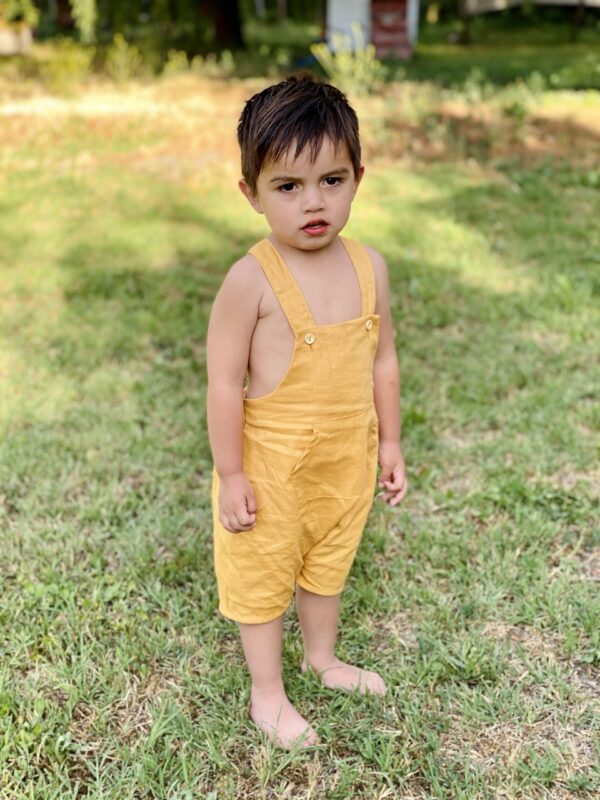 Jardinera Castaño Lino Mostaza - Imagen 3