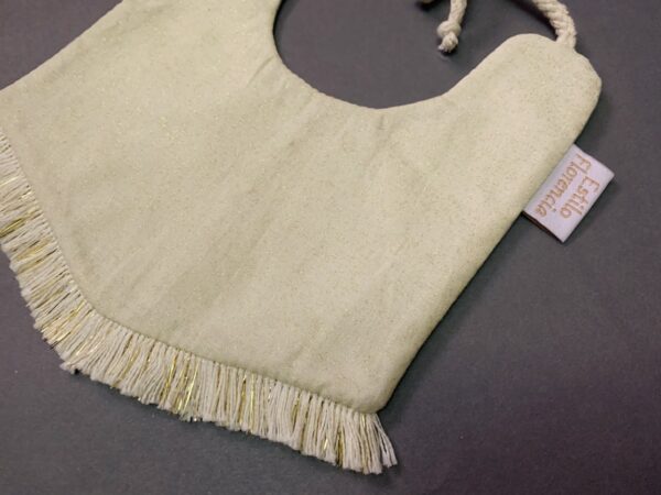 Babero Gold flecos - Imagen 2