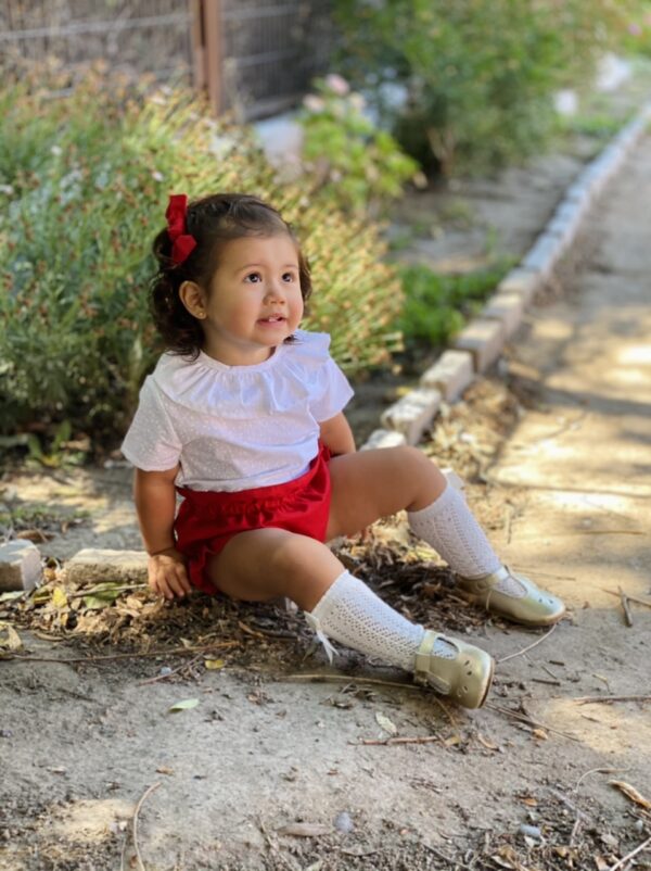 Blusa Roble, Ramitas Marfil - Imagen 2