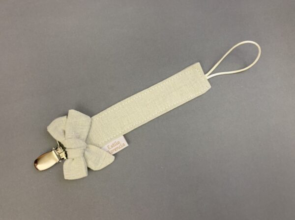 Porta Chupete con mariposa Lino Arena - Imagen 2