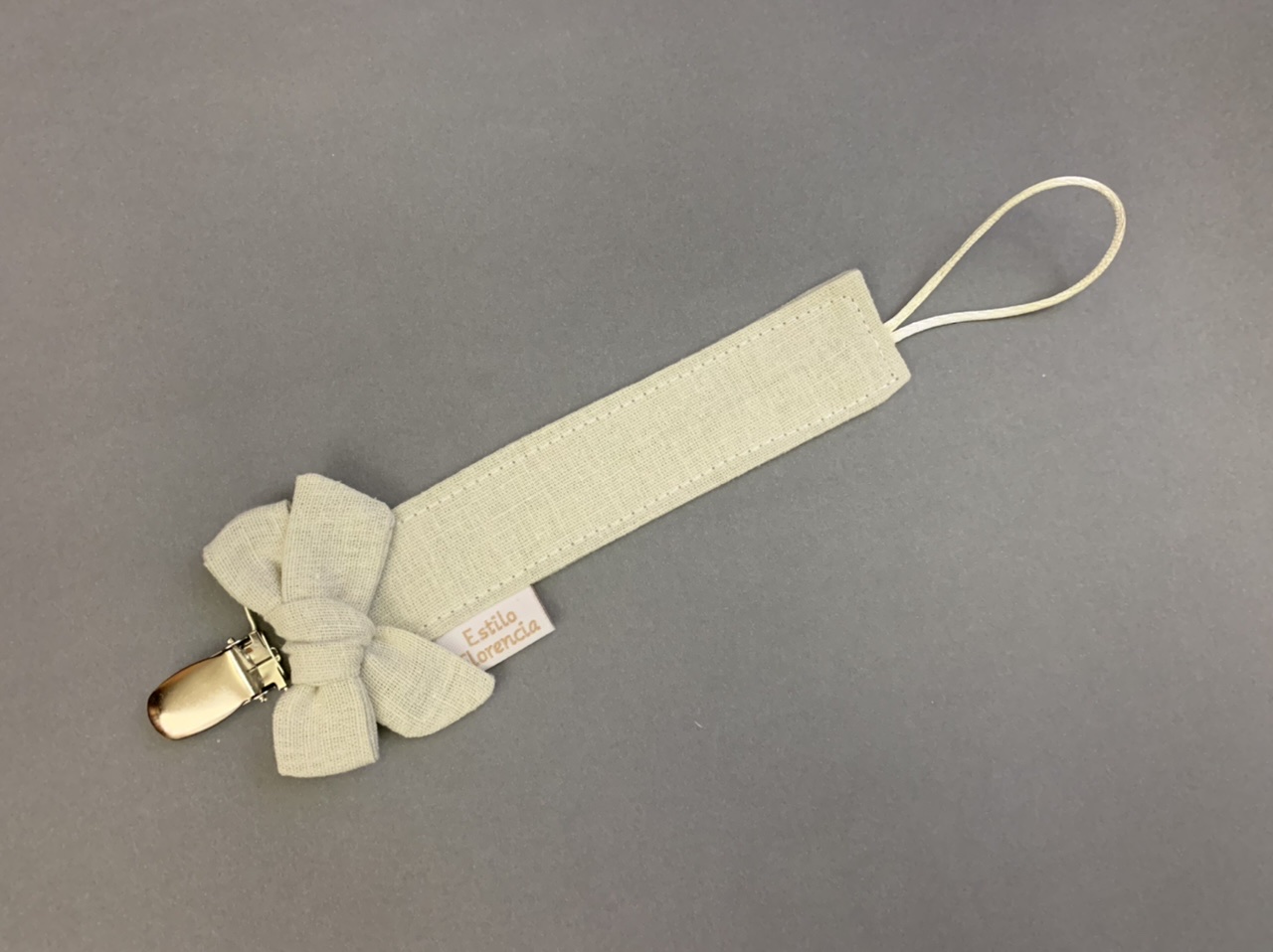 Porta Chupete con mariposa Lino Arena