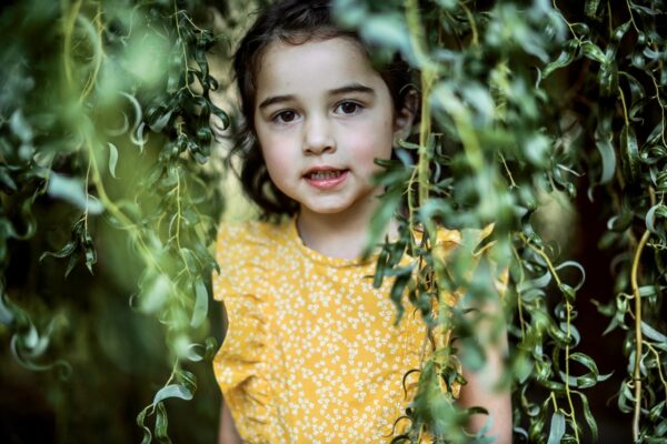 Vestido Alerce Mostaza Flores - Imagen 3
