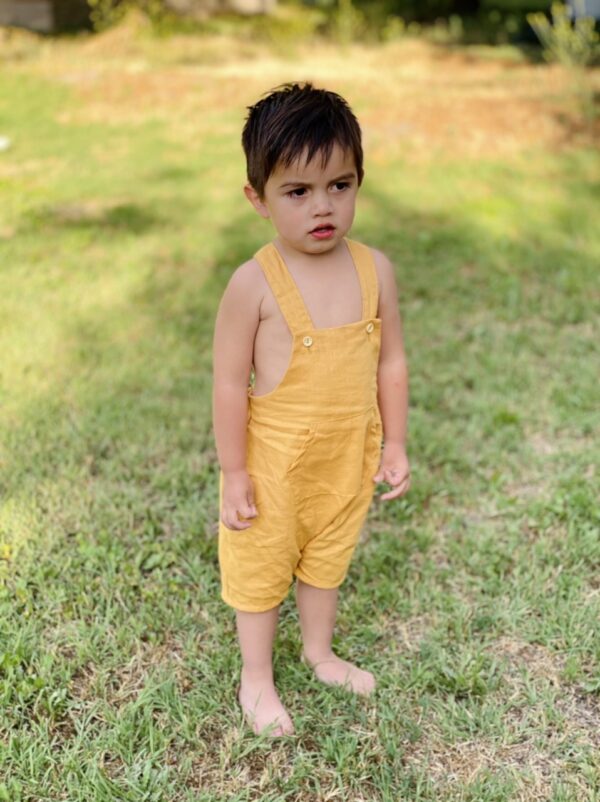 Jardinera Castaño Lino Mostaza - Imagen 13