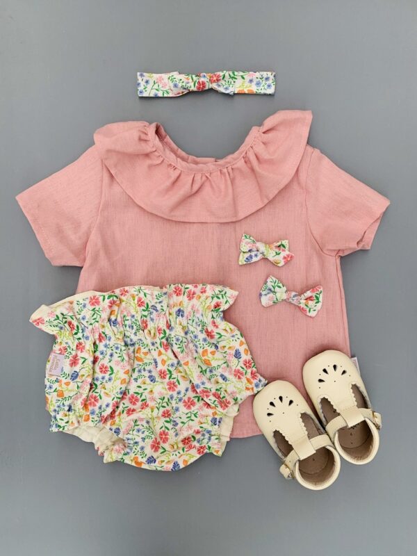 Cubrepañal Sara Blanco - Imagen 2