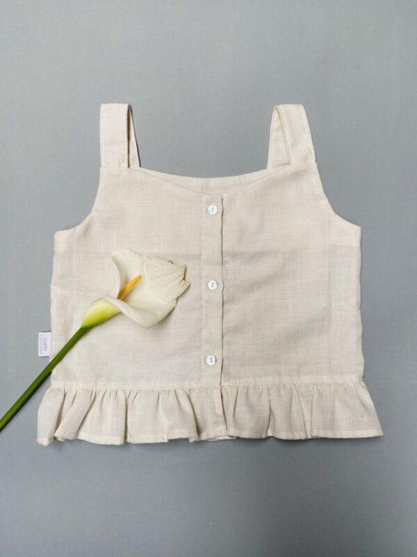 Blusa Gardenia, Crudo