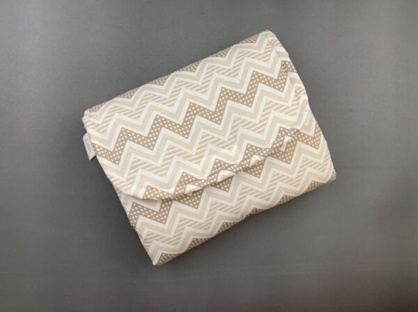 Mudador Portátil Zigzag beige - Imagen 3