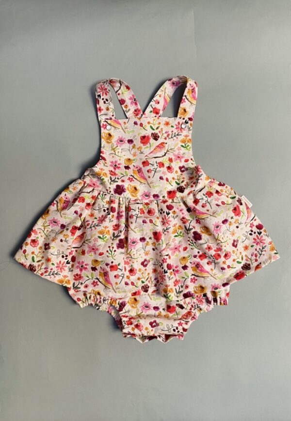 Ranita Olivo con falda, Pajaritos Rosados - Imagen 2