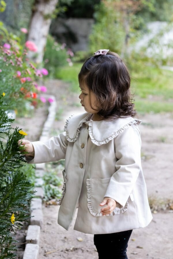 Abrigo Gabardina Beige