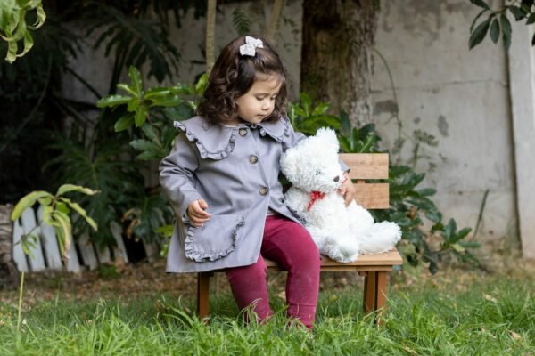 Abrigo Gabardina Gris - Imagen 15