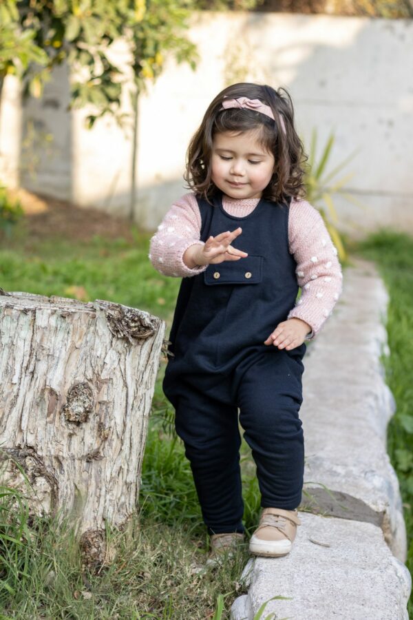 Jardinera Ulmo Unisex, Negro azulado - Imagen 7