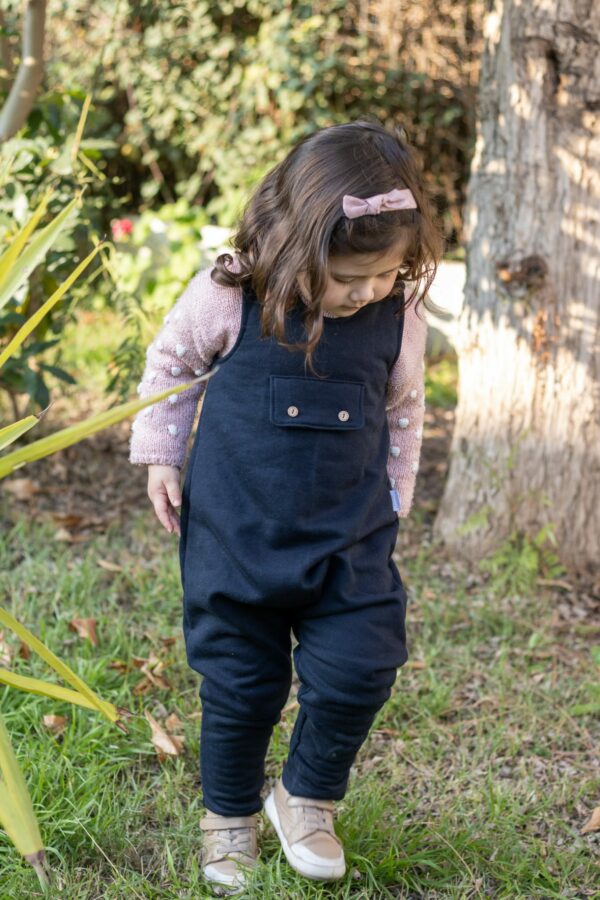 Jardinera Ulmo Unisex, Negro azulado - Imagen 3