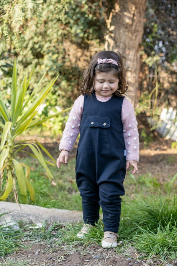 Jardinera Ulmo Unisex, Negro azulado - Imagen 2