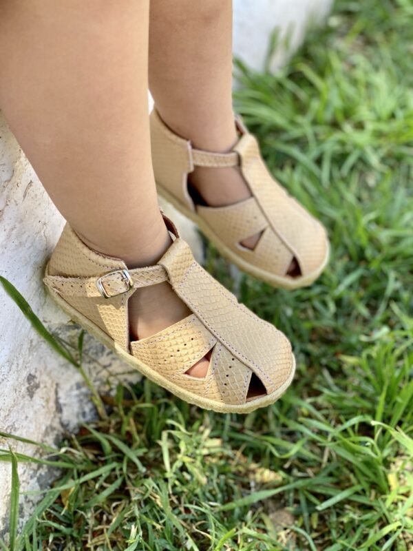Sandalia Print Beige - Imagen 6