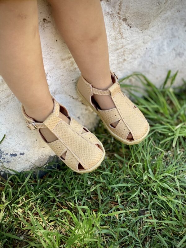 Sandalia Print Beige - Imagen 5