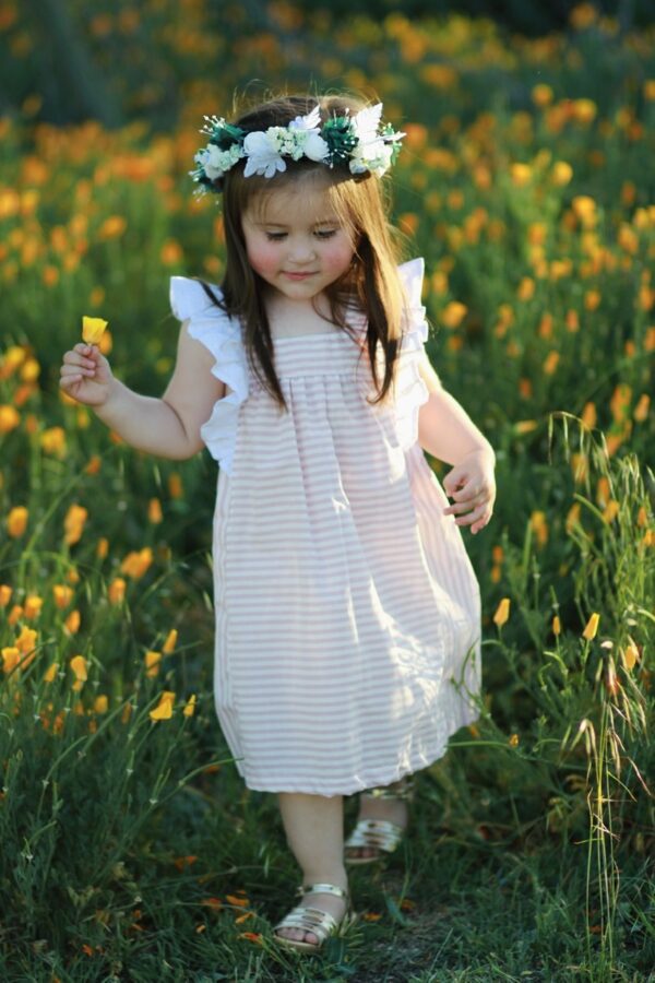 Vestido Quillay Rosado líneas - Imagen 5