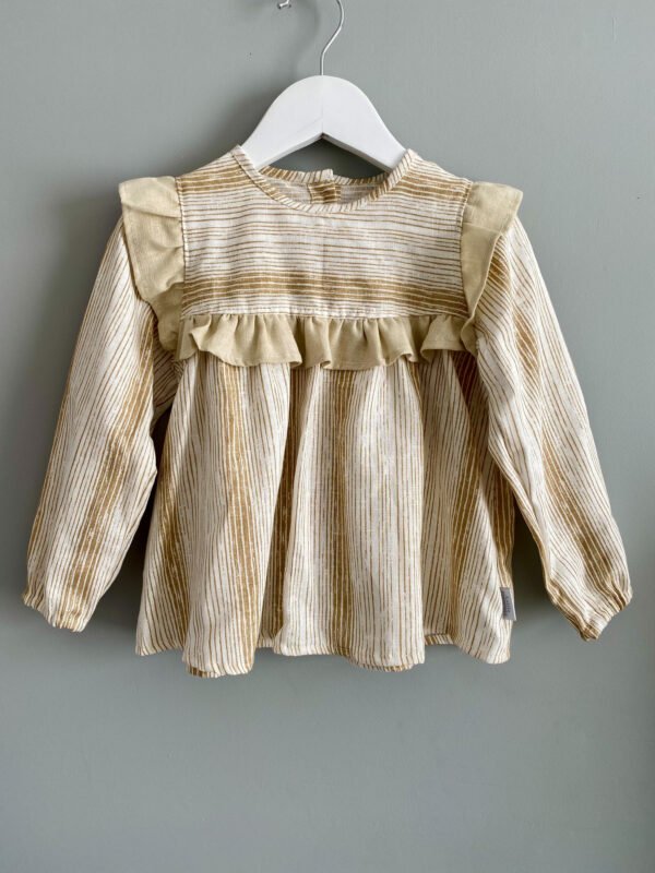 Blusa Hortensia Tostada
