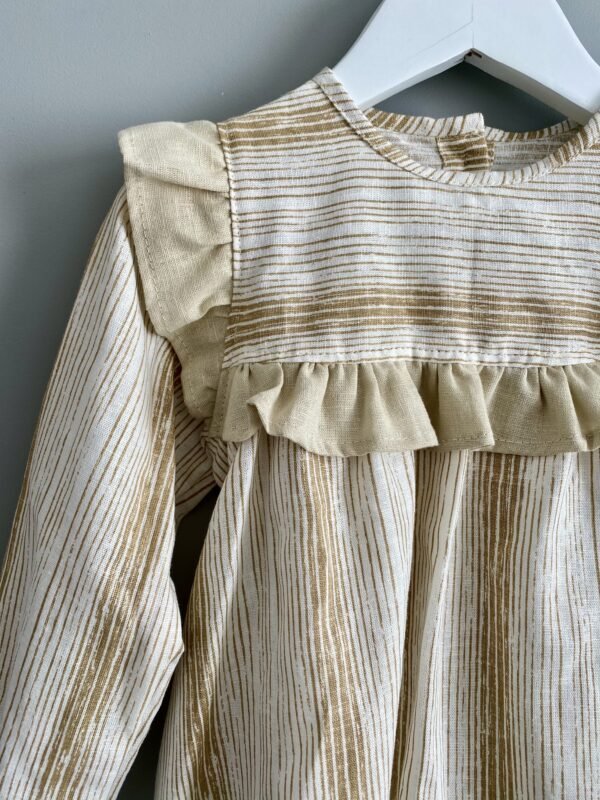 Blusa Hortensia Tostada - Imagen 2