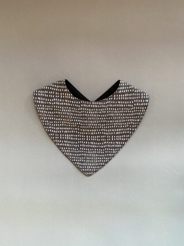 Babero bandana Julián grafito - Imagen 3