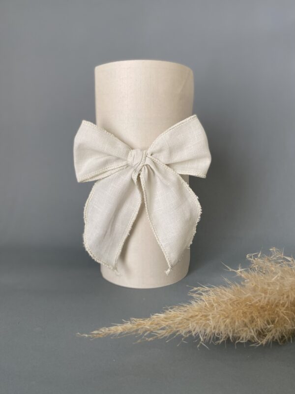 Maxi Lazo mariposa, crema - Imagen 3